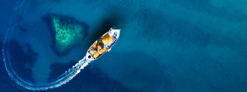 Aerial,Top,View,Ultra,Wide,Photo,Of,Beautiful,Traditional,Fishing